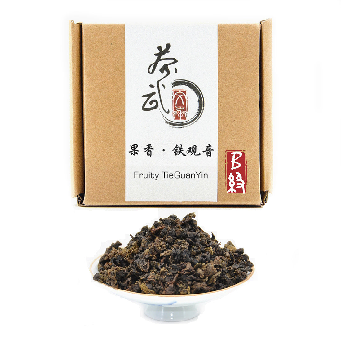 Cha Wu-Fruity TieGuanYin Oolong Tea,WuLong Tea Loose Leaf Wu Long,Origin of AnXi,FuJian,Chinese