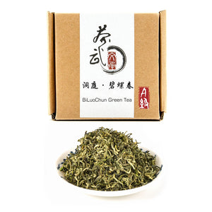 شا وو-BiLuoChun الشاي الأخضر، فضفاضة ليف الشاي، جبل الدونغتينغ، الشاي الأخضر الصينية الشهيرة