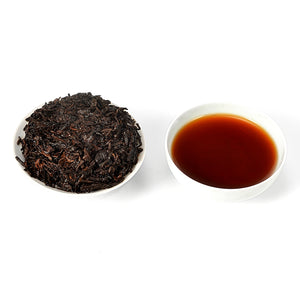 تشا وو[B] JinYaGongTing ناضجة بو erh الشاي،12.5oz/357g، يوننا الصينية شو Pu'er كعكة الشاي