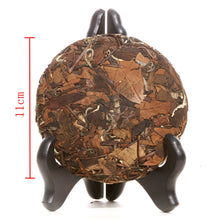 Load image into Gallery viewer, ChaWuWarmSun-ShouMei White Tea Cake,100g/3.52oz,FuDing Shou Mei Bai Cha Chinese Tea
