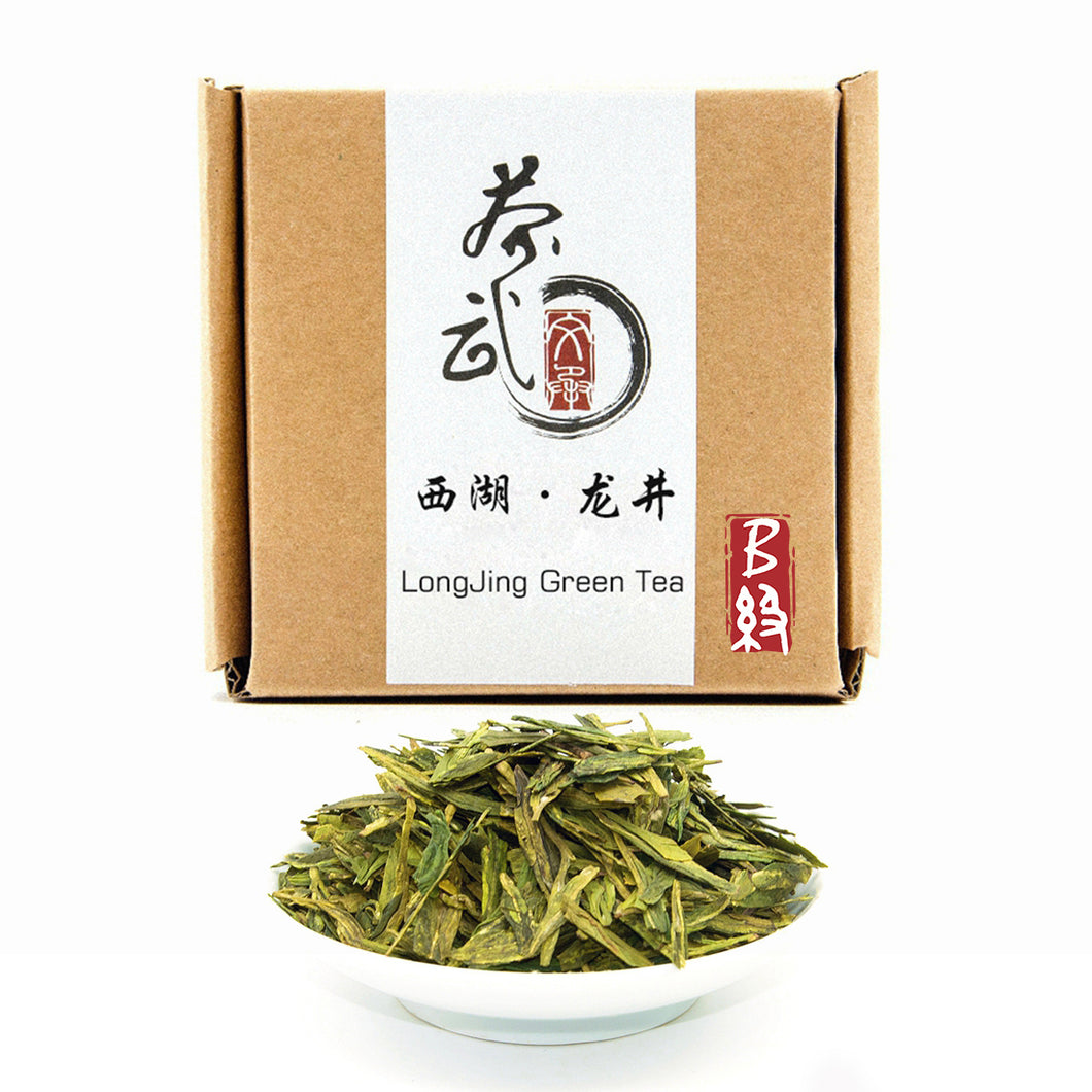 Cha Wu-[B] LongJing Green Tea,3.5oz/100g*50piece