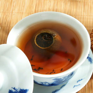 Cha Wu-[A] Mini-Citrus Matura Pu erh Tea,Origin of China,Aromatibus Citri cum Matura Puer Lenis Gustus