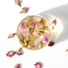 Lade das Bild в логове Galerie-Viewer, Cha Wu-[A] Pink Rose Buds(3 унции), Лепесток лепестков листьев чая, Природный ароматизированный травяной чай, Дневной чай
