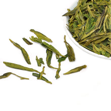 Загрузите изображение в зрителя галереи, Cha Wu-LongJing зеленый чай, китайский дракон хорошо зеленый чай Свободные листья

