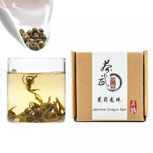 Charger l'image dans la galerie, Cha Wu-Jasmine Pearls Tea Dragon Ball,Loose Leaf Green Tea of Chinese
