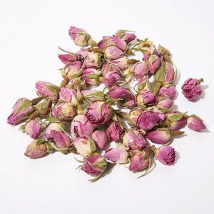 Ча Ву-[A] Розовые розовые розовые бутоны (3 унции), Лепесток лепестка свободного листа чая, Природный ароматизированный травяной чай, Дневной чай