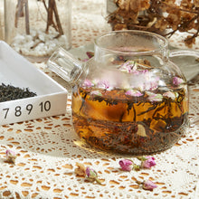 Lade das Bild в логове Galerie-Viewer, Cha Wu-[A] Pink Rose Buds(3 унции), Лепесток лепестков листьев чая, Природный ароматизированный травяной чай, Дневной чай
