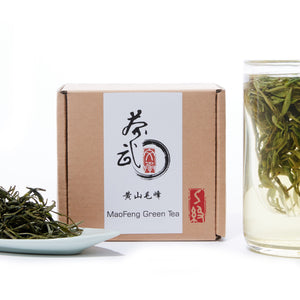 Cha Wu-MaoFeng Green Tea Loose leaf,HuangShan Mao Feng Chinese Tea