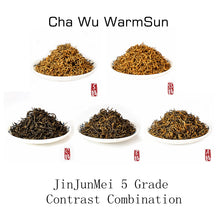 Загрузить изображение в средство просмотра галереи, Cha Wu-JinJunMei черный чай, китайский чай со слабым листом, гора WuYi, FuJian Китай
