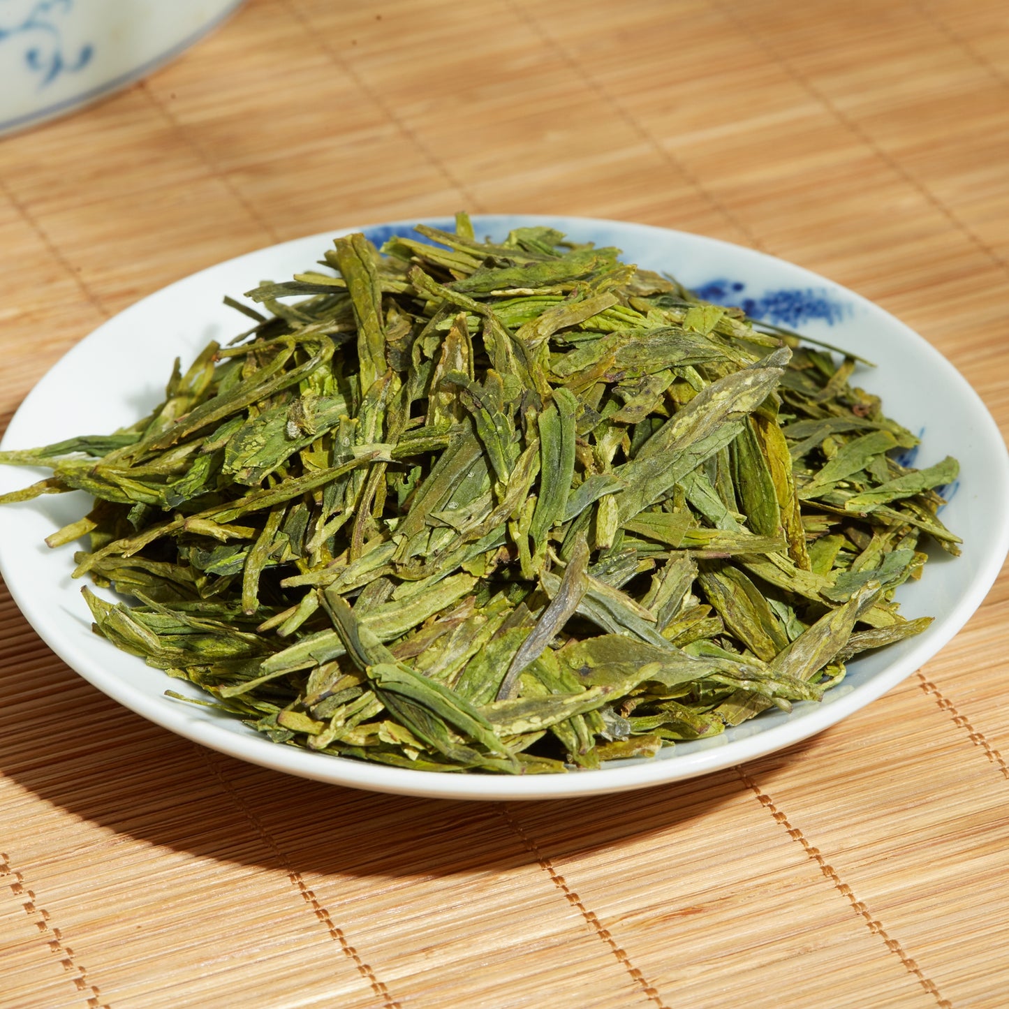 ChaWuWarmSun LongJing Green Tea Loose Leaf, 3.5oz/100g | Dragon Well Tea, Origin Hangzhou | Chinese Whole Leaf