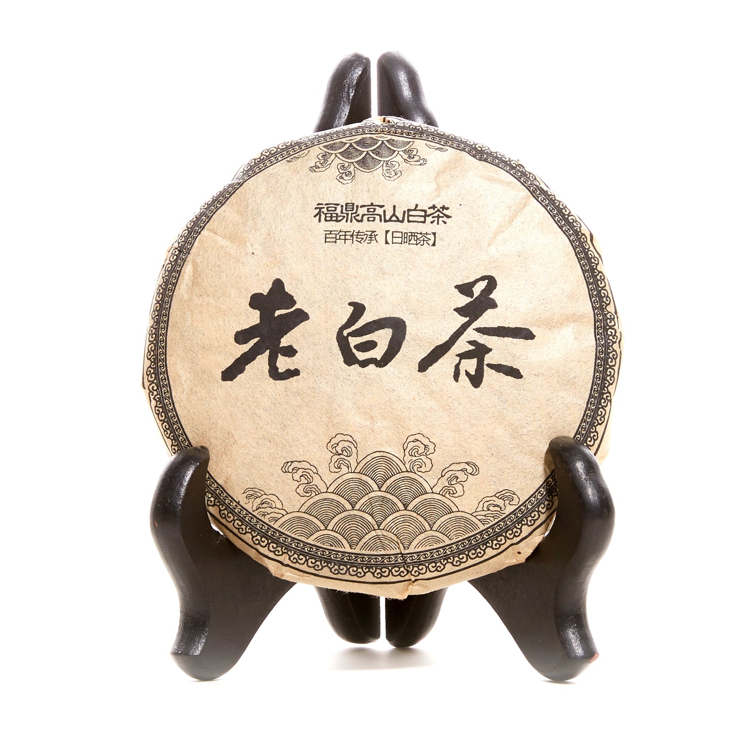ChaWuWarmSun-ShouMei White Tea Cake,100g/3.52oz,FuDing Shou Mei Bai Cha Chinese Tea