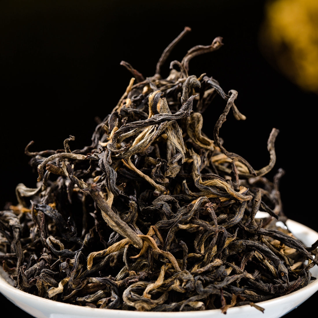 Cha Wu-FengQing DianHong Black Tea,New Spring Tea,YunNan Black Tea,Big Leaf Arbor Tea.