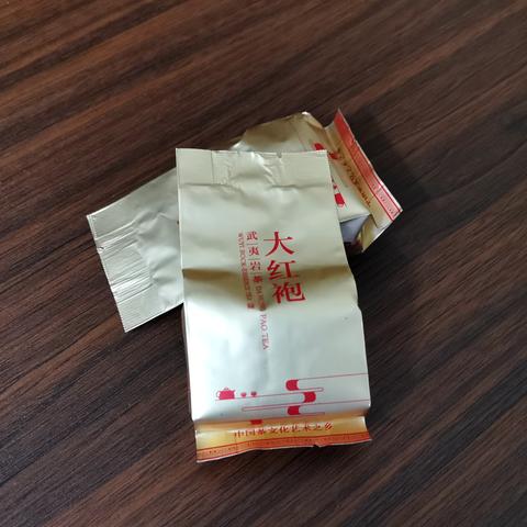 Cha Wu-[S] DaHongPao Oolong Tea,8g/Bag*13Bag,Bohea Oolong