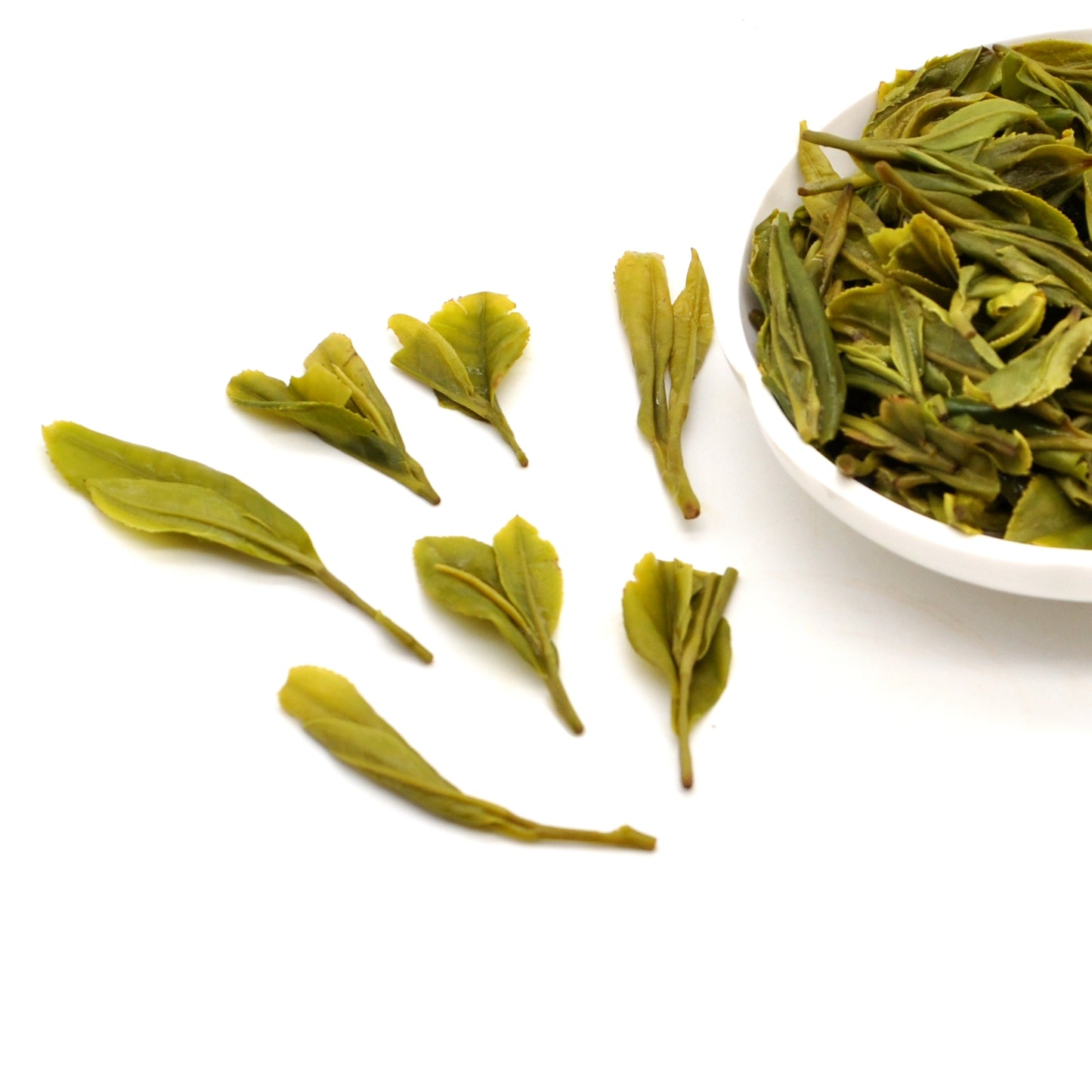 ChaWuWarmSun LongJing Green Tea Loose Leaf, 3.5oz/100g | Dragon Well Tea, Origin Hangzhou | Chinese Whole Leaf