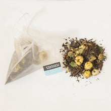 Carica l&#39;immagine nel visualizzatore di Gallery, Cha Wu-Chrysanthemum &amp; Puerh Tea Bags,16 Tea bags,8 Count/Box(Pack of 2),Natural Chrysanthemum Tea Buds with Royal Puerh Tea Loose Leaf
