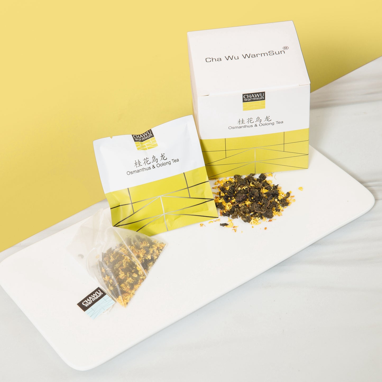 Cha Wu-4 Flavor Combination Gift Bag,32 Tea bags,A Month's Tea Gift,8 Count/Boxs(Pack of 4)
