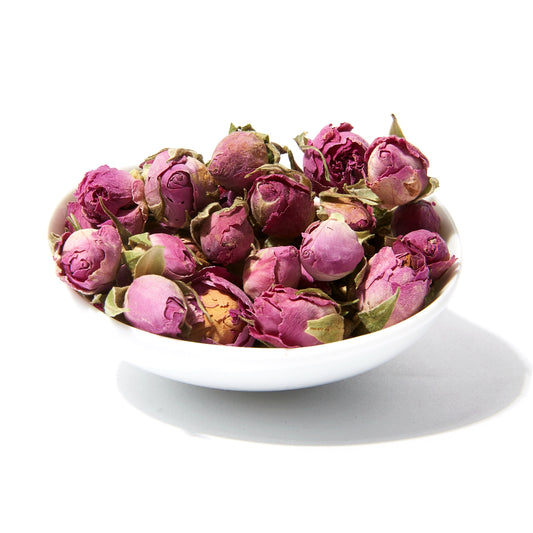 Cha Wu-[A] Pink Rose Buds(3oz),Loose Leaf Flower Petal Tea,Natural Fragrant Herbal Tea ,Afternoon Tea