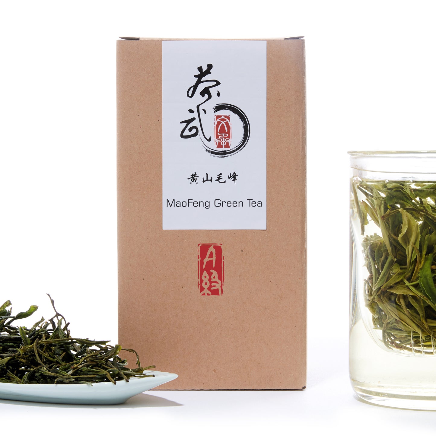Cha Wu-MaoFeng Green Tea Loose leaf,HuangShan Mao Feng Chinese Tea