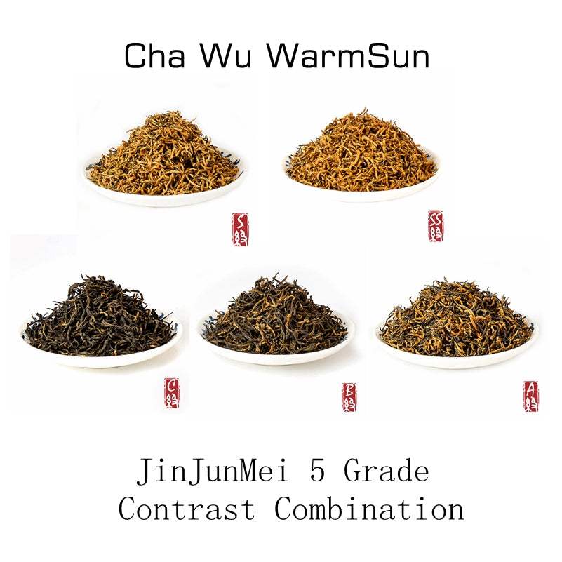 Cha Wu-JinJunMei Black Tea,Chinese Loose Leaf Tea,WuYi Mountain,FuJian China