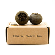 Charger l&#39;image dans la galerie, Cha Wu-[A] Mini-Citrus Ripe Pu erh Tea,Origin of China,Fragrant Citrus with Ripe Puer Smooth Taste
